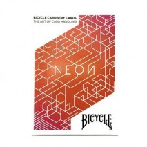 Cartes Cardistry Bicycle Néon Orange Bump