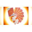Cartes Cardistry Bicycle Néon Orange Bump