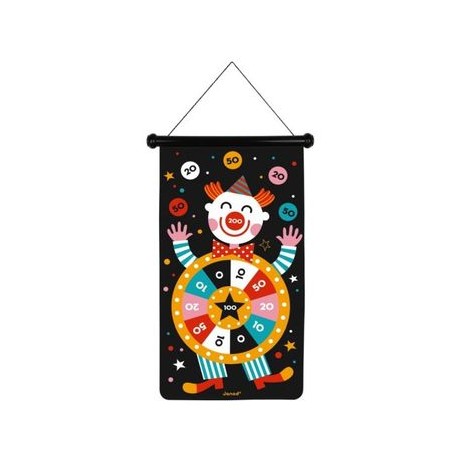Jeu de flechettes magnétiques cirque