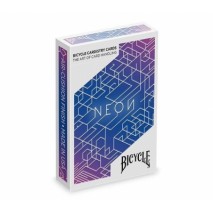 Cartes Cardistry Bicycle Néon Aurora