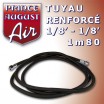 Tuyau renforcé 1/8'-1/8' 1m80