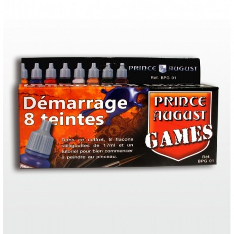Coffret demarrage games 8 teintes
