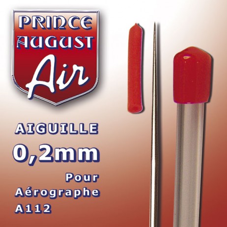 Aiguille 0,2mm pour aerographe HD