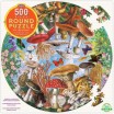 Puzzle 500 pièces Mushrooms & butterflies