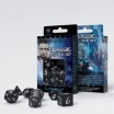 Set de dés Classic RPG Black & White 