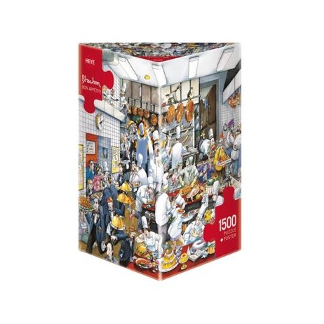 Puzzle 1500p Bon Appétit Heye