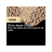 Pigments ocre jaune clair