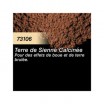 Pigments terre de sienne calcin