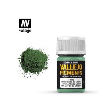 Pigments vert oxyde de chrome