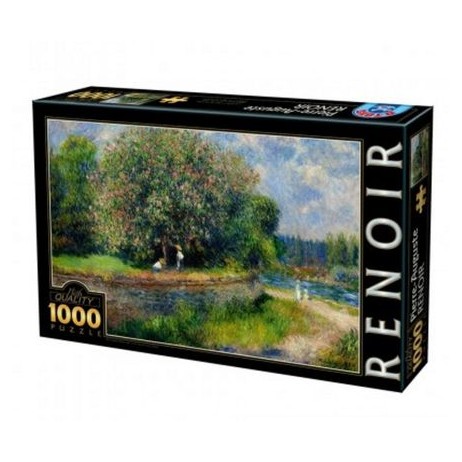 Puzzle 1000 p Arbre en fleurs A.Renoir D toys D toys