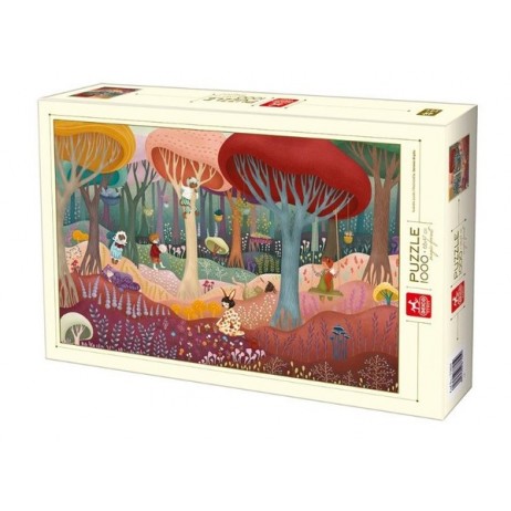 Puzzle 1000 p Forêt Magique D toys