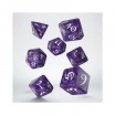 Set de Dés Classic RPG Lavender & White