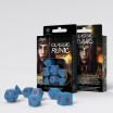 Set de Dés Classic Runic Blue & Red