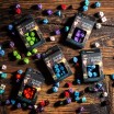 Set de Dés Classic Runic Glacier & Black