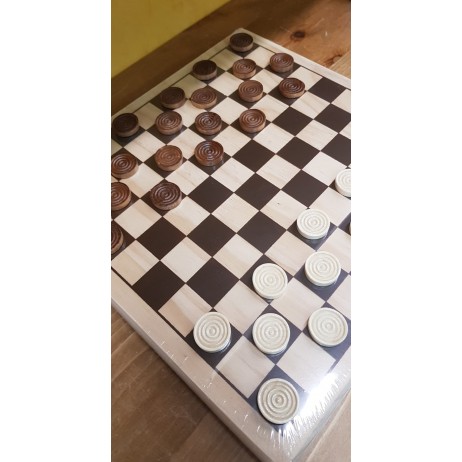 Jeu de dames imprimé29/29 ca25