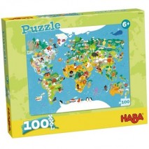 Puzzle carte du monde