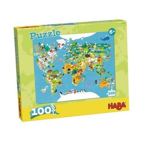 Puzzle carte du monde