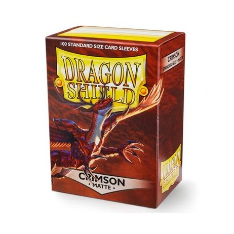 Dragon shield crimson matte
