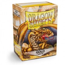 Dragon shield gold matte