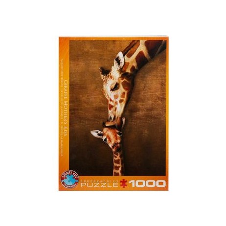Puzzle 1000 p Le Câlin de la Girafe