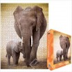 Puzzle 1000 p Éléphant et Bébé