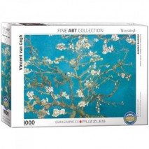Puzzle 1000 p Amandiers en Fleur Van Gogh