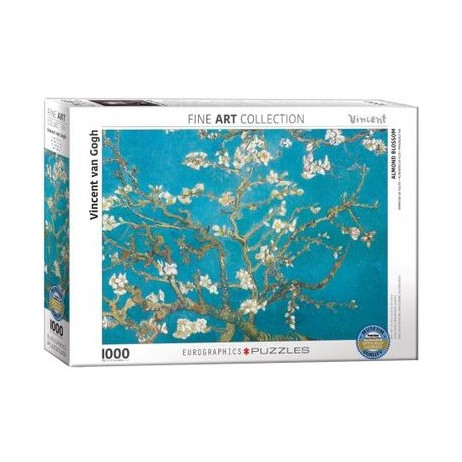 Puzzle 1000 p Amandiers en Fleur Van Gogh