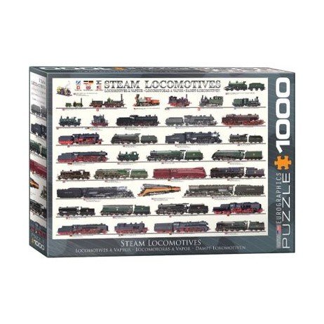 Puzzle 1000 p Locomotives à Vapeur