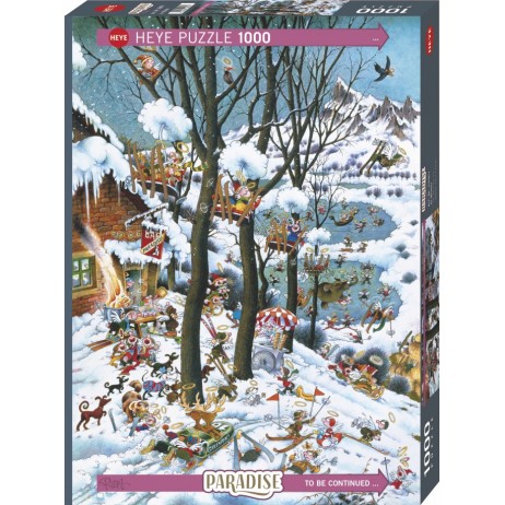 Puzzle 1000p Paradise in Winter Heye