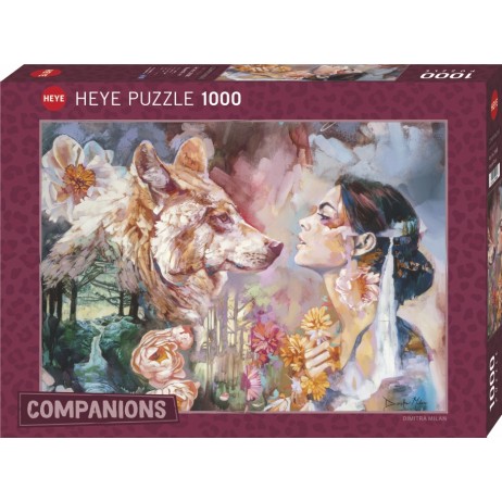 Puzzle 1000p Companions Shared River Heye