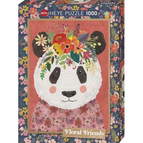 Puzzle 1000pcs Cuddly Panda heye