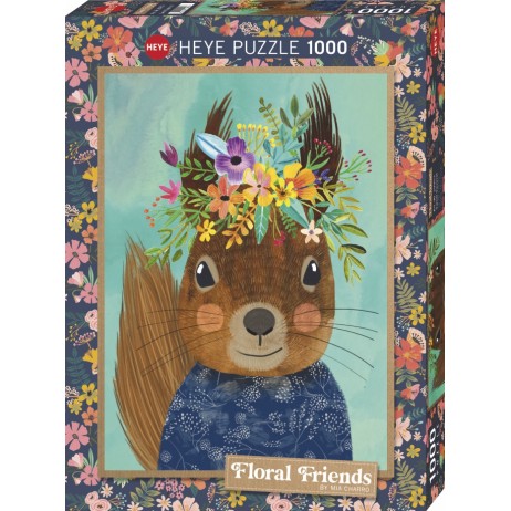 Puzzle 1000pcs Sweet Squirrel heye