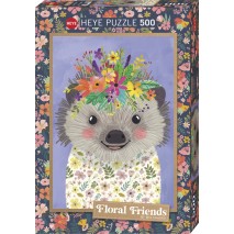 Puzzle 1000pcs Funny Hedgehog heye