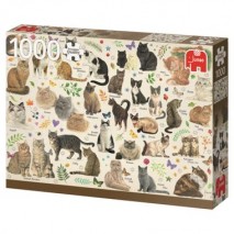 Puzzle chats 1000 pièces