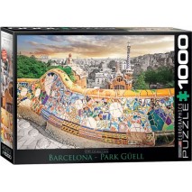 Puzzle 1000 p Barcelona Park Goell