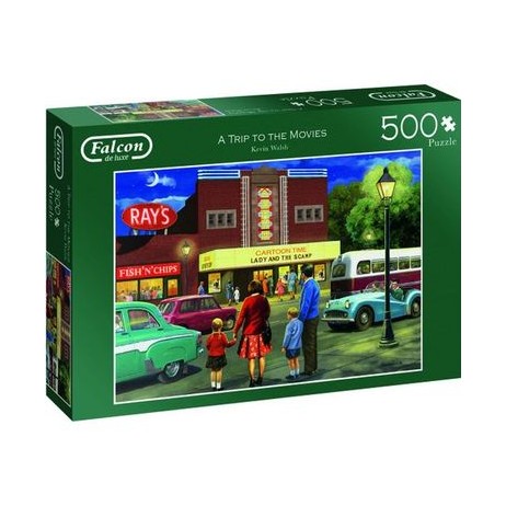 Puzzle 500 p A trip to the Movie Falcon