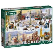 Puzzle 1000 p A winter in London Falcon