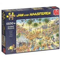 Puzzle 1500 p The Oasis Jan Van Haasteren