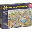 Puzzle 1500 p Clash of the Bakers Jan Van Haasteren
