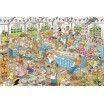 Puzzle 1500 p Clash of the Bakers Jan Van Haasteren