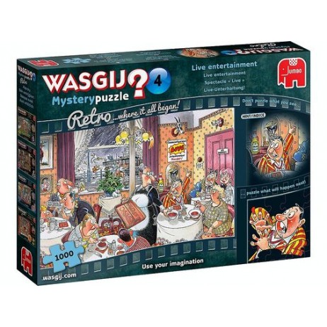 Puzzle 1000 p Wasgij Retro Mystery 4