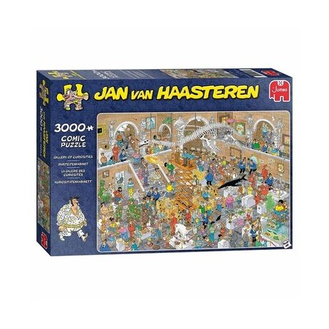 Puzzle 3000 p Gallery of Curiosities Jan Van Haasteren