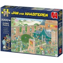Puzzle 2000 p The Art Market Jan Van Haasteren
