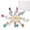 Domino double 12 mexican train coffret alu