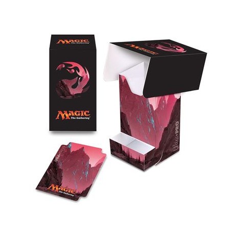 Deck box mana rouge separateur