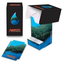 Deck box mana bleu separateur