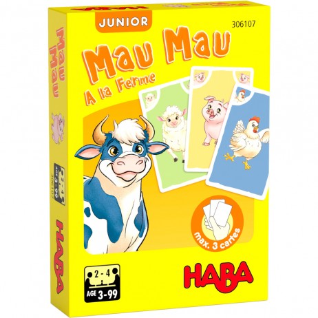 Mau Mau à la ferme Uno Junior