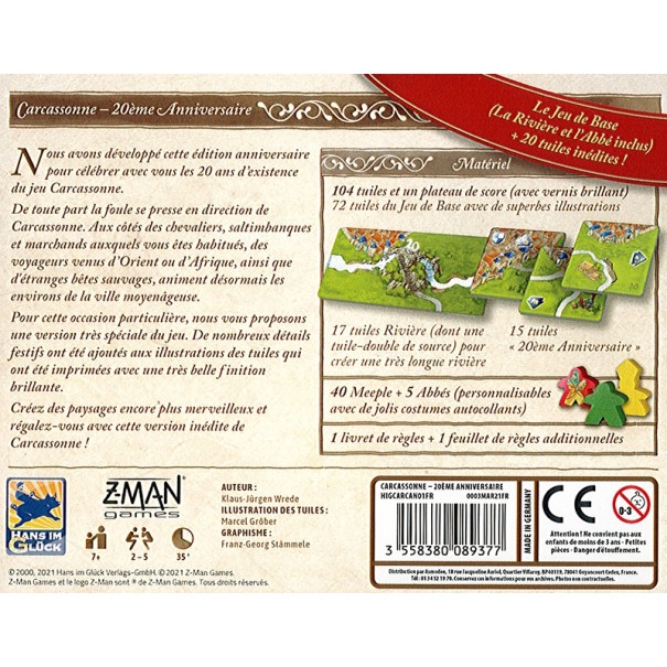 Carcassonne eme Anniversaire Carcassonne eme Anniversaire