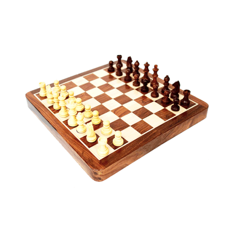 Echecs pliable 18 cm palissandre