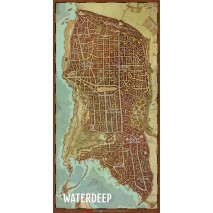 Dungeons & Dragons 5 Plan de la cité de Waterdeep